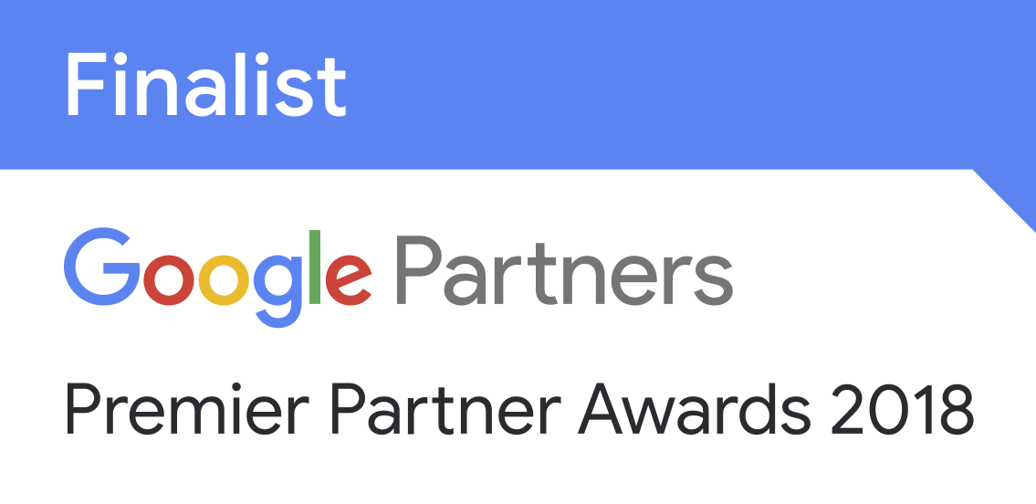 Google Premier Partner Awards Finalist 2018